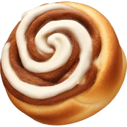 living cinnamon roll sticker