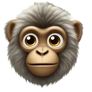 Monkey sticker