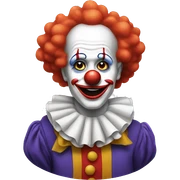 clown sticker