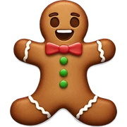 Gingerbread sticker