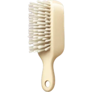 cream color hairbrush  sticker