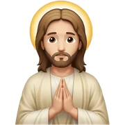 jesus christ pray sticker