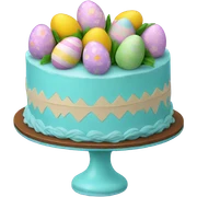 Easter cake sticker
