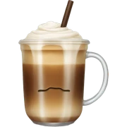 Ice coffee sticker