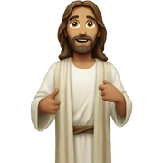Jesus sticker