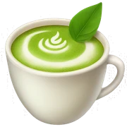 A yummy matcha latte sticker