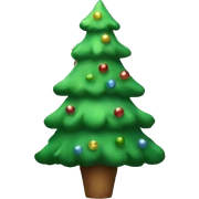 Christmas tree  sticker