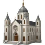 Catholic cathedral sticker