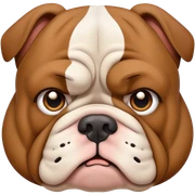 Sad Bulldog sticker