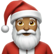 santa claus sticker
