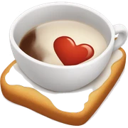 Coeur cafe sticker
