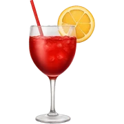 Red drinks  sticker