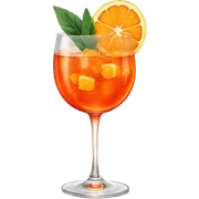 Aperol spritz sticker