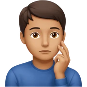 thinking sticker