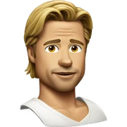 Brad pitt sticker