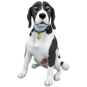 dog meme question mark sticker