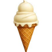 Ice cream sticker
