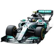 Mercedes formula 1 w11 sticker