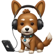 A dog is playing roblox sticker