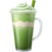 iced matcha latte sticker