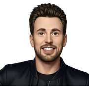 smiling boy in black jacket sticker