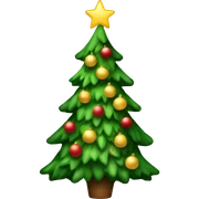 Christmas tree  sticker