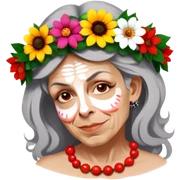 Flower-Crowned Dancer sticker