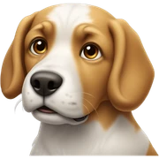 Dog sticker