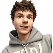 boy in hoodie with stubble sticker