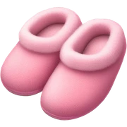 pink slippers sticker