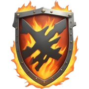 shield of fire sticker