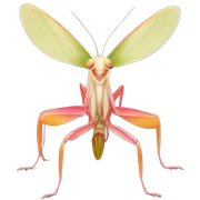 orchid mantis sticker