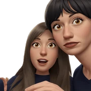 casual moment with friends sticker