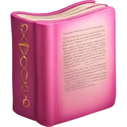 Pink bible sticker