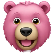 Urso Rosa sticker