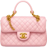 Light pink Chanel bag sticker