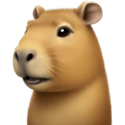 Capybara cool sticker
