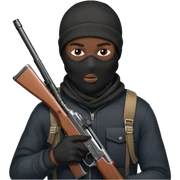 Robber sticker