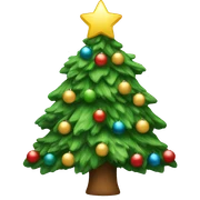Christmas tree  sticker