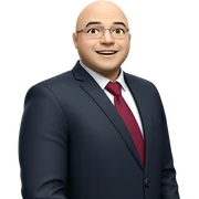smiling man in formal outfit sticker