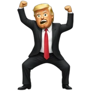 Trump qui twerk sticker