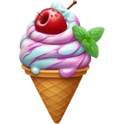 Ice cream  sticker