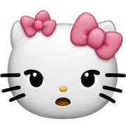 Hello Kitty Crying sticker
