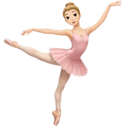 Cool, ballet jump sticker