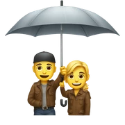 Regenschirm ok sticker