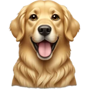 Golden Retriever Dog sticker