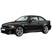 BMW car black sticker