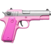 Pink pistol sticker