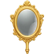 gold mirror sticker