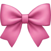 Hair bow sticker